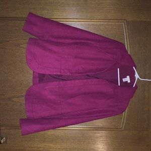 A red professional blazer. Perfect condition.